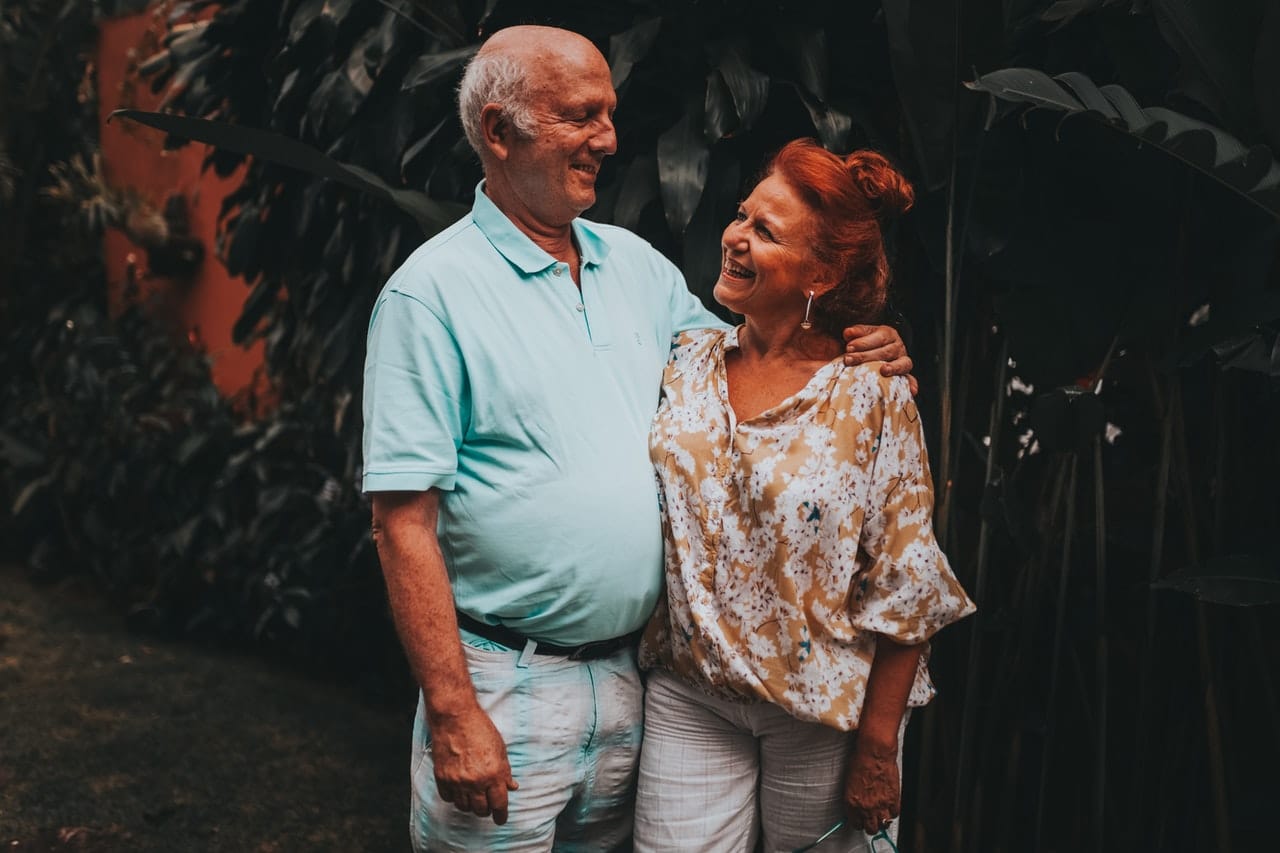 image of an elderly couple